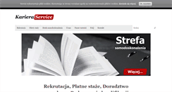 Desktop Screenshot of karieraservice.pl